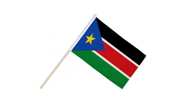 Sudan South Hand Flags
